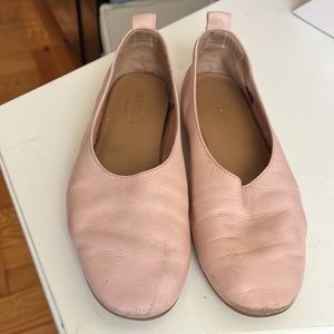 Everlane pink slipper shoes size 6 1/2